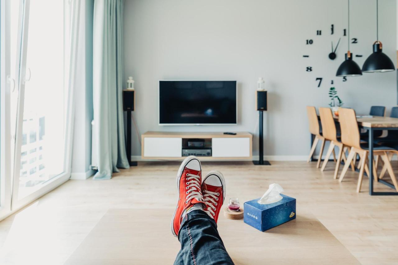 Silk Apartment - Netflix - Parking Щецин Екстер'єр фото